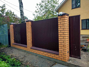 Комбинированные заборы