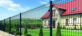 3д забор для частного дома